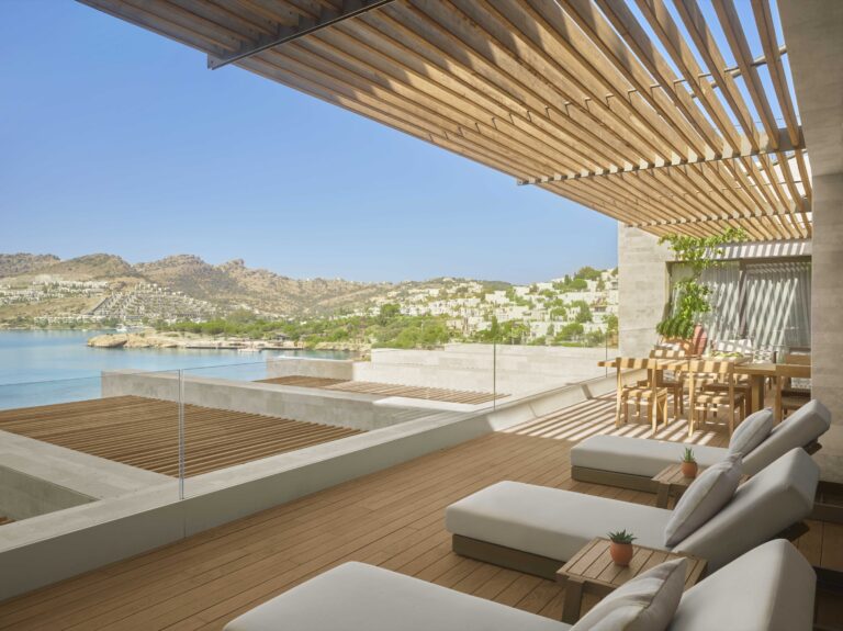 Yalıkavak Suite terrace, The Bodrum Edition