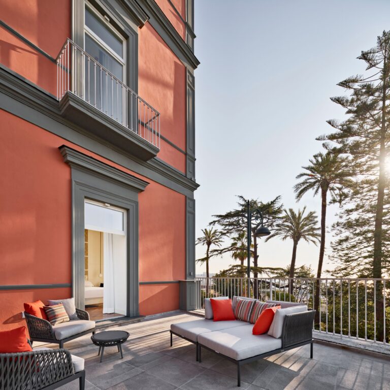 A Private Terrace Suite, The Britannique Naples