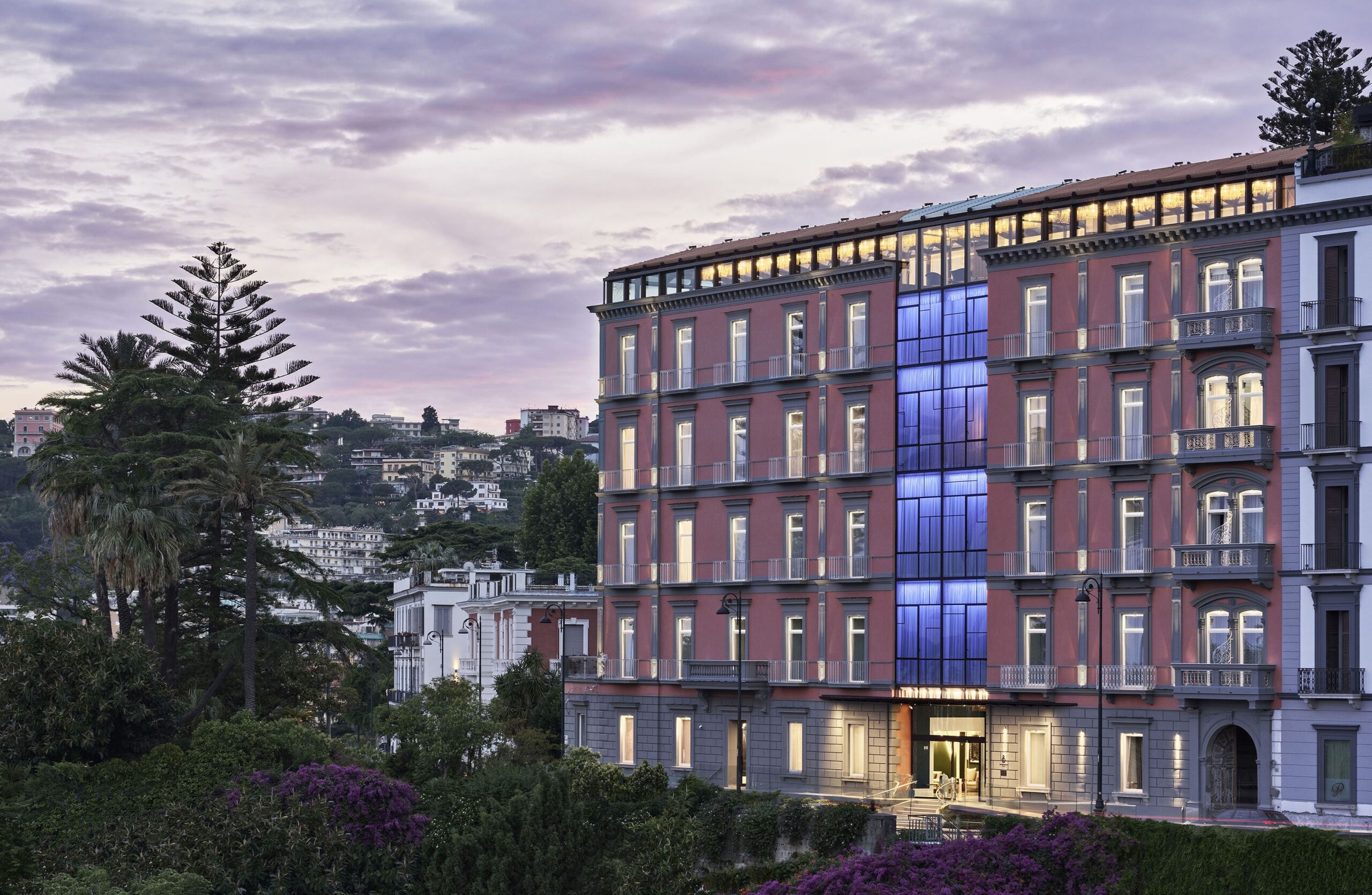 The Britannique Palazzo at Dusk, The Britannique Naples