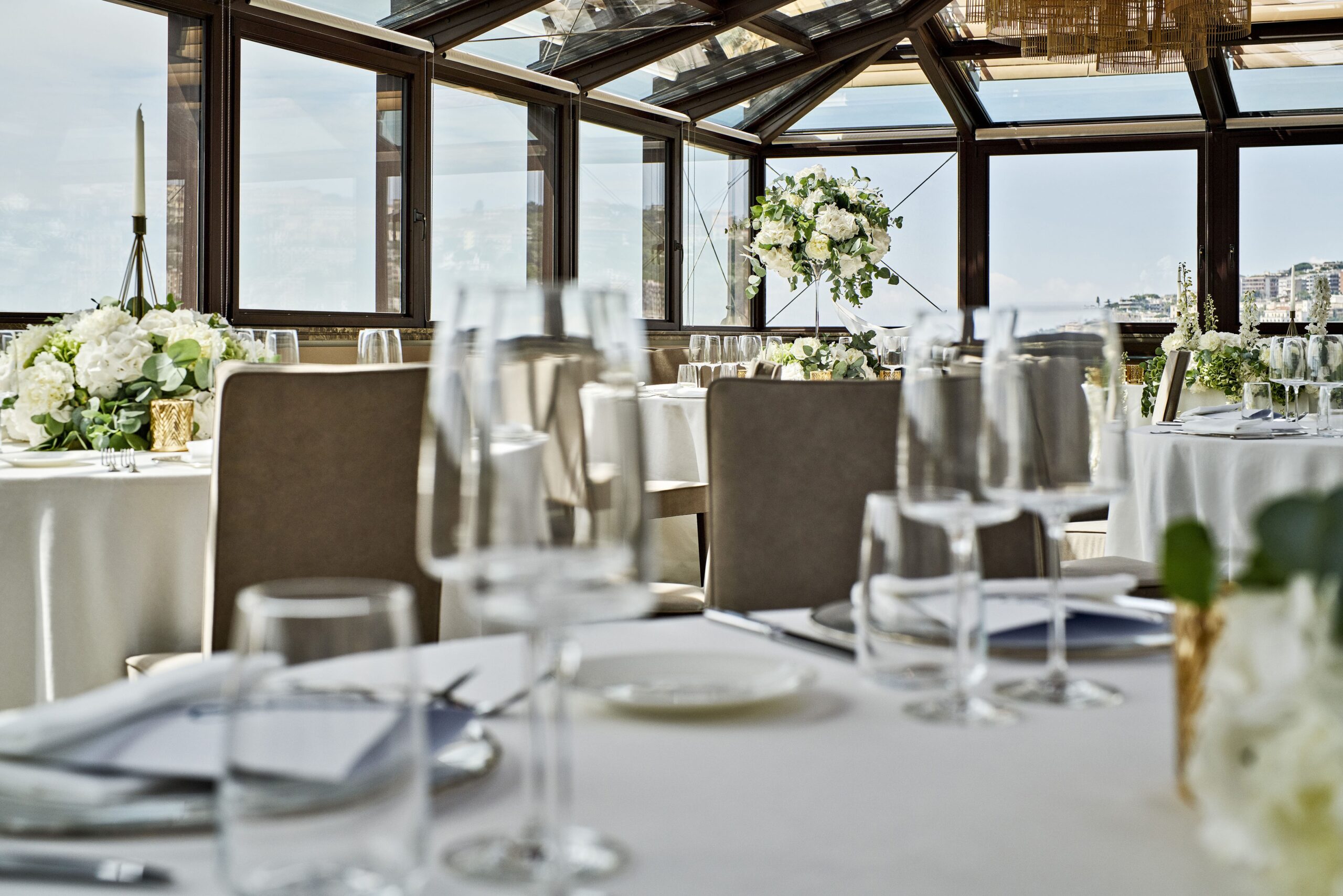 The Rooftop, Set for the Wedding Feast, The Britannique Naples