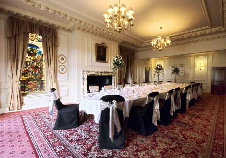 Hedleys in the Manor House set for a wedding, The Celtic Manor Resort