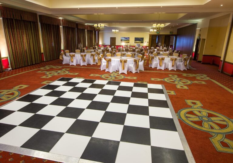 The Augusta Suite dance floor, The Celtic Manor Resort
