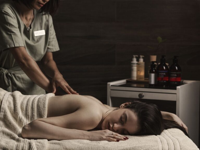 A spa treatment, The Chedi Luštica Bay