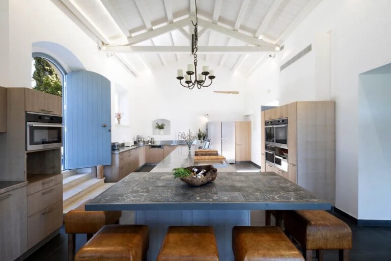 The professional kitchen, The Courti Estate