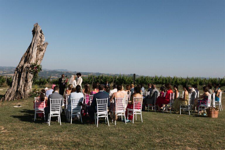 Hilltop ceremony overlooking the Marche countryside, The Dream Wedding Lab