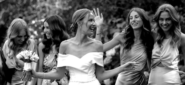 A bride with her bridesmaids, The Forum Embassy Hill