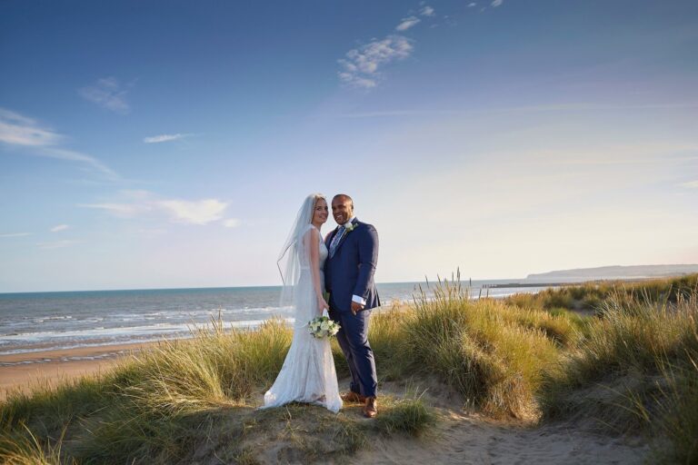 A couple at Camber Sands, five minutes from the George, The George in Rye