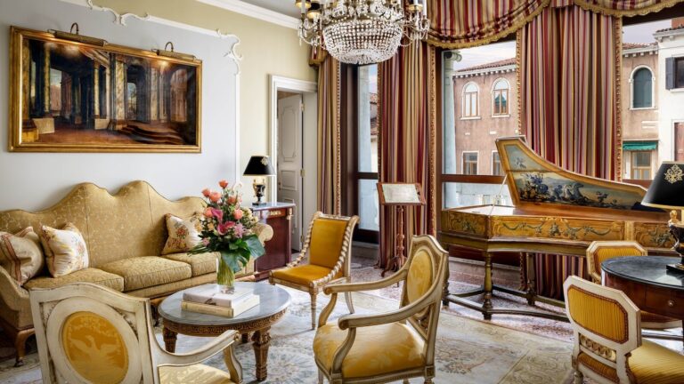 A Heritage Suite, opulent and Venetian, The Gritti Palace