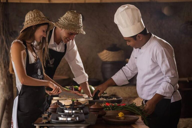 A cooking class with the resort's chef, The Kayon Jungle Resort