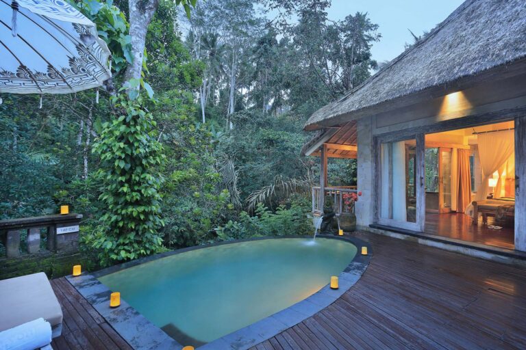 River Edge Pool Villa with private pool, The Kayon Ubud Resort
