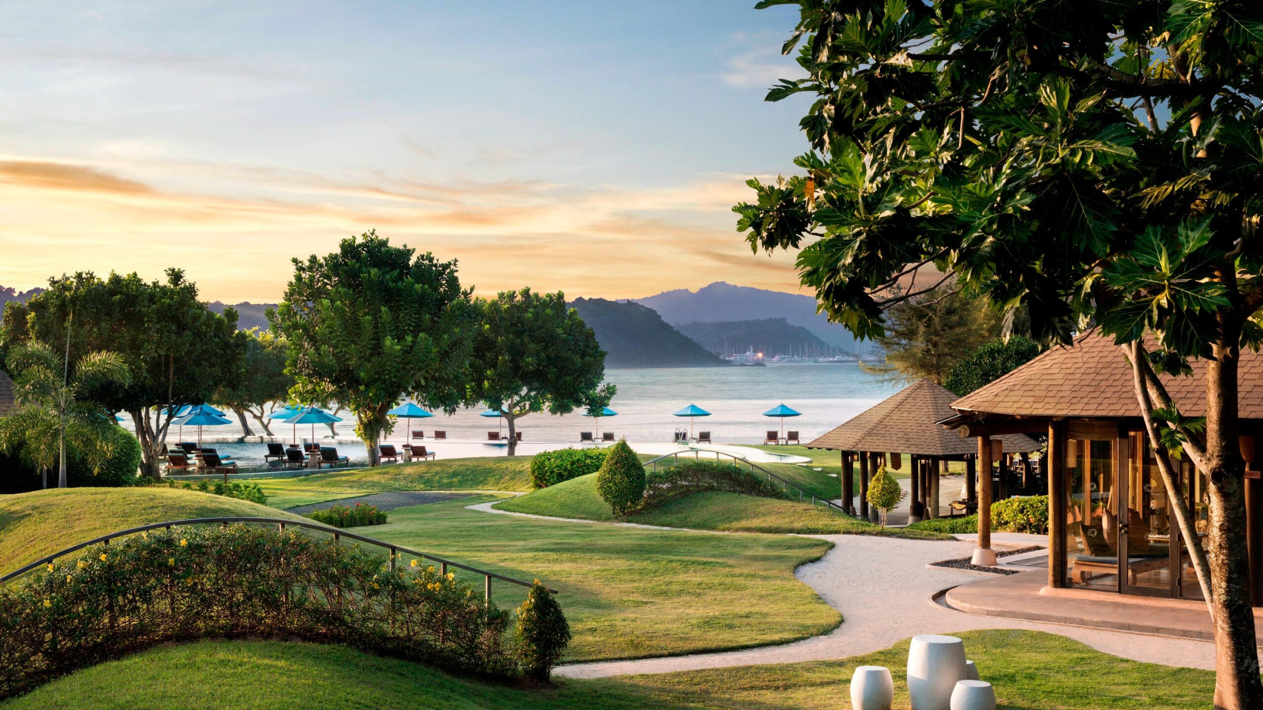 The resort beachfront on Naka Yai Island, The Naka Island, A Luxury Collection Resort and Spa, Phuket