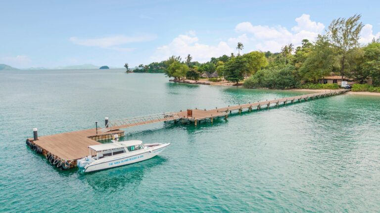 The resort jetty, The Naka Island, A Luxury Collection Resort and Spa, Phuket