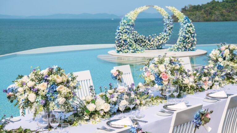 Wedding at the Royal Horizon Pool Villa, The Naka Island, A Luxury Collection Resort and Spa, Phuket