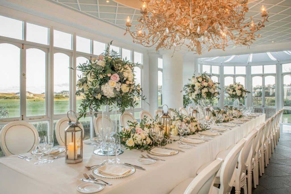 Five rooms for a ceremony and a celebration