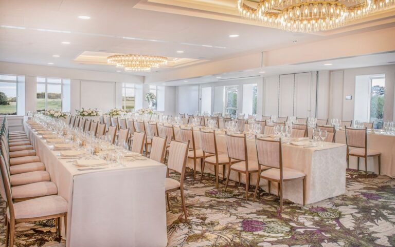 The Hall of Champions, Set for a Wedding Breakfast, The Old Course Hotel