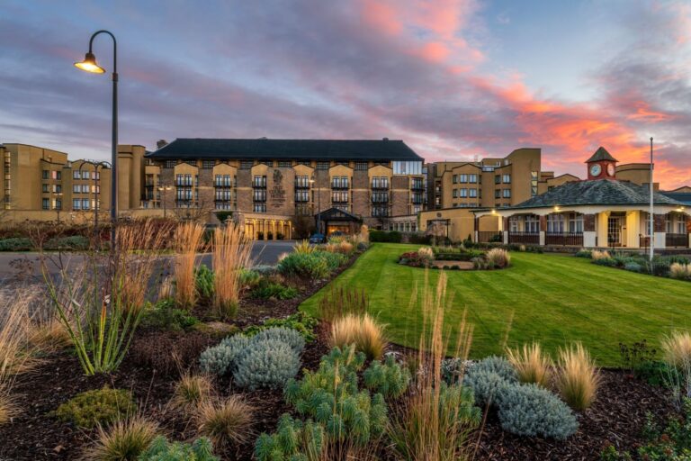 The Hotel and its Gardens at Sunset, The Old Course Hotel