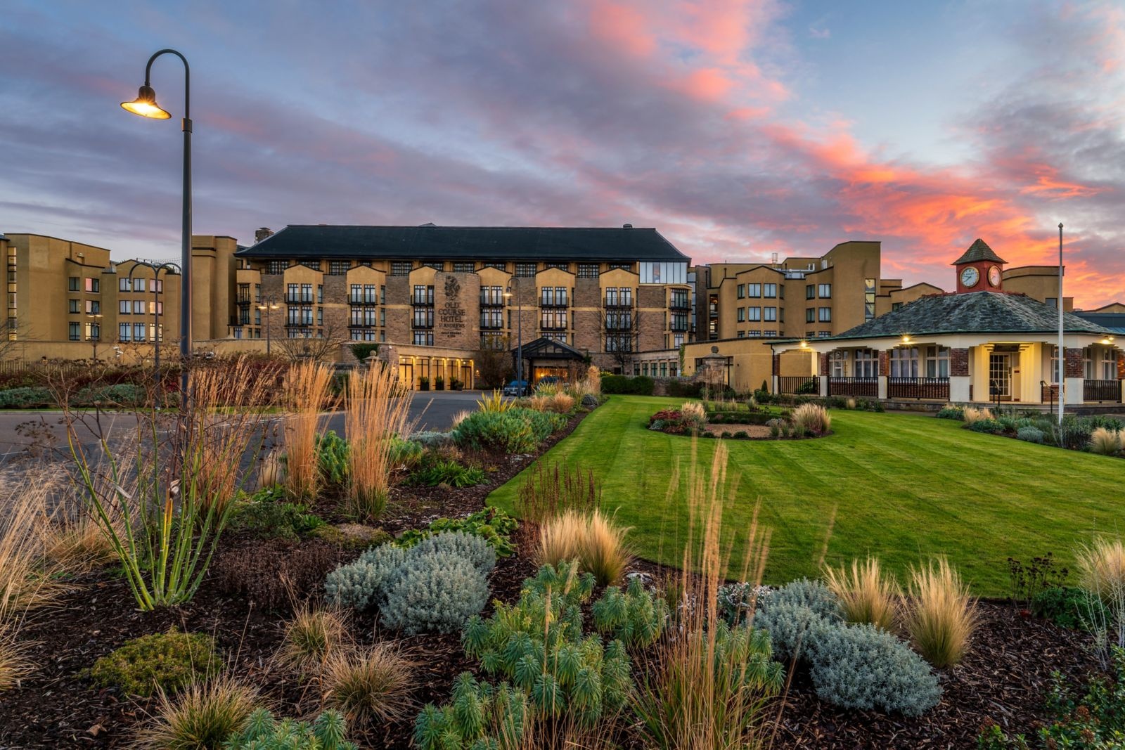 The Hotel and its Gardens at Sunset, The Old Course Hotel
