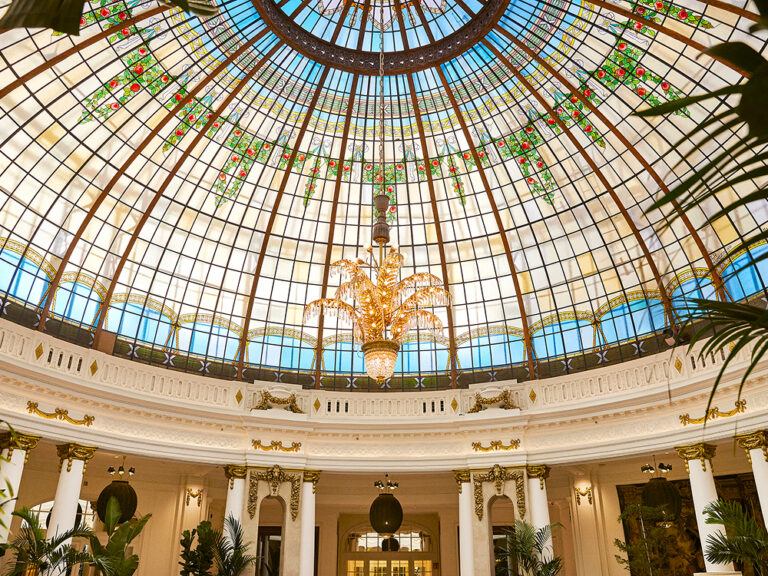 La Cúpula Restaurant and Bar beneath the glass dome, The Palace, a Luxury Collection Hotel, Madrid