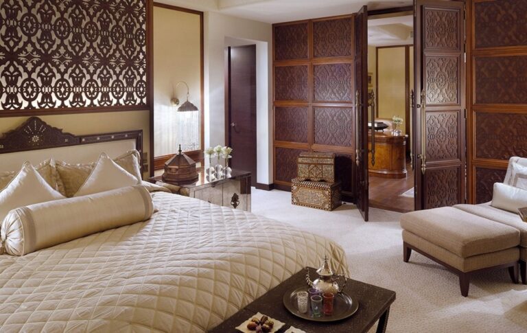 The bedroom of the Imperial Suite, The Palace Downtown Dubai