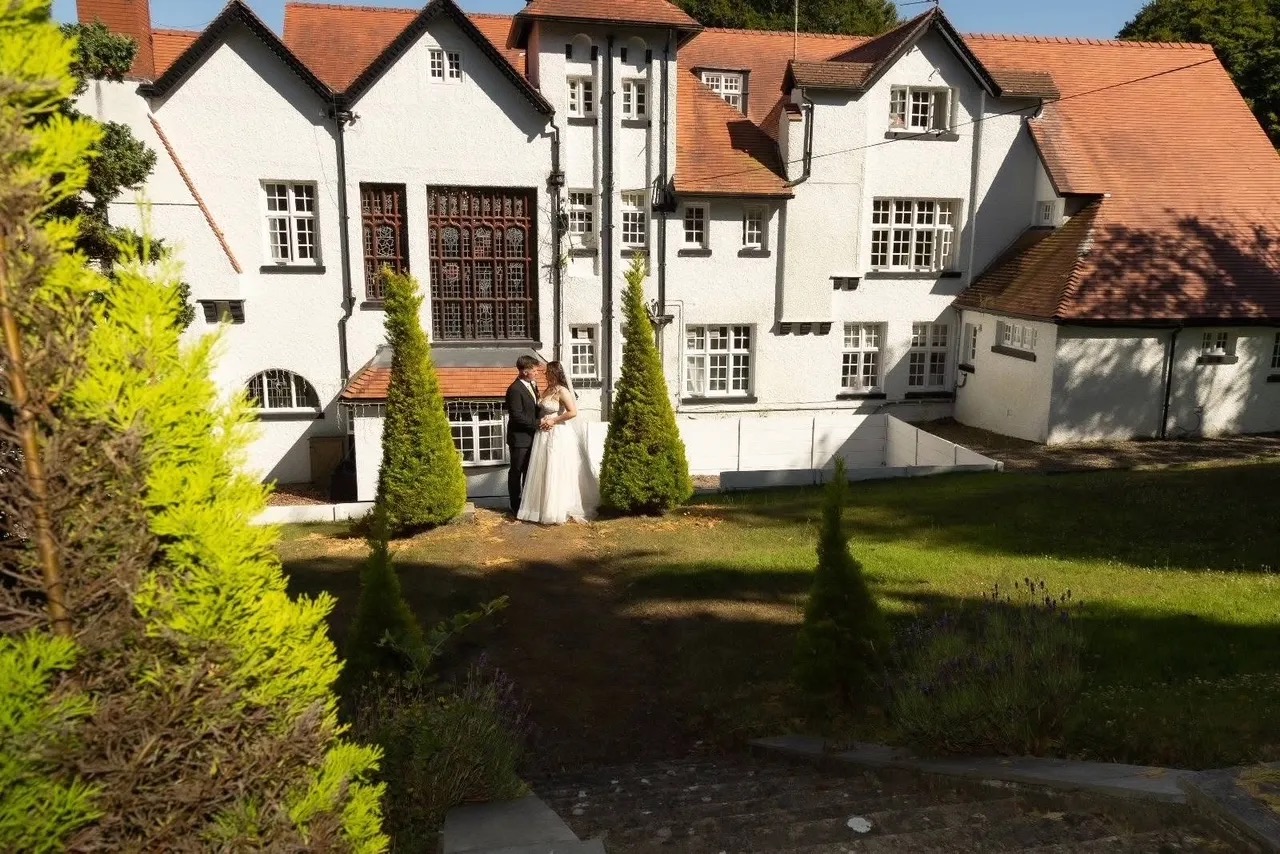 The garden front of the house, The Penrallt Country House Hotel