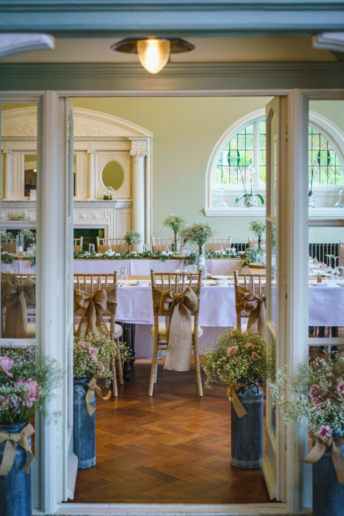 One wedding a day, with the whole estate