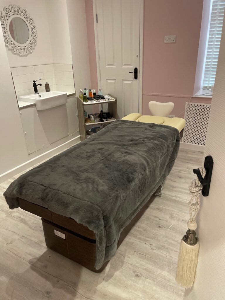 A treatment room, The Penrallt Country House Hotel