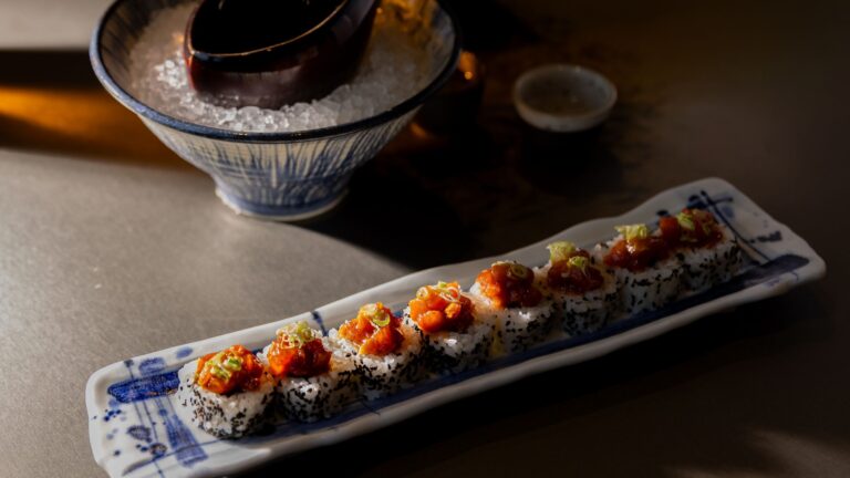 Sushi from Akira Back, the resort's Japanese restaurant, The Ritz-Carlton, Abama