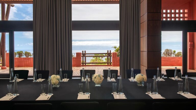 The Ballroom, dressed for a reception, The Ritz-Carlton, Abama