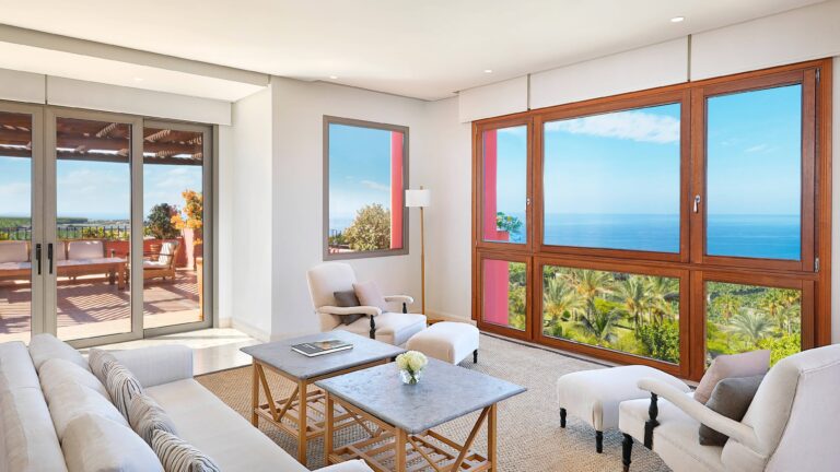 The Royal Suite living room, The Ritz-Carlton, Abama