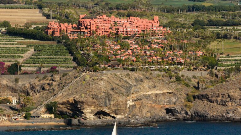 The Ritz-Carlton, Abama, cascading down the cliffs above the Atlantic, The Ritz-Carlton, Abama