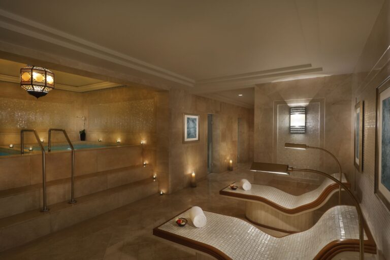 The vitality area at The Ritz-Carlton Spa, The Ritz-Carlton, Dubai