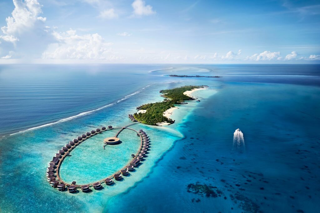 An island in North Malé Atoll
