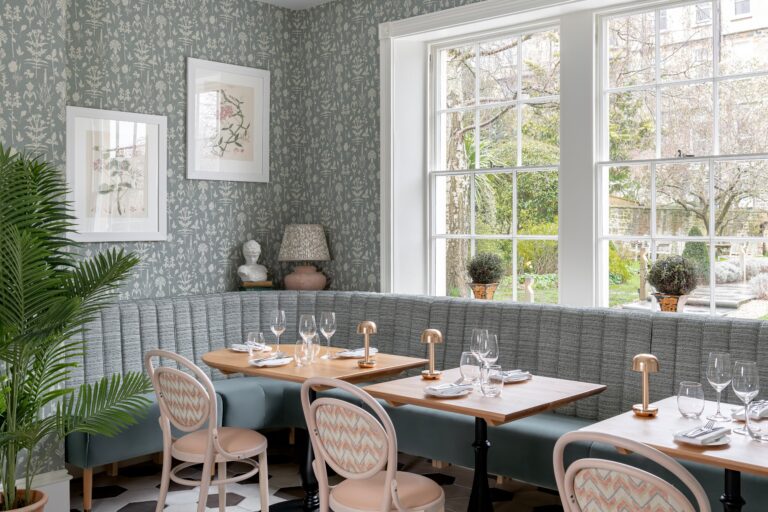 The garden room at Montagu's Mews, The Royal Crescent Hotel & Spa