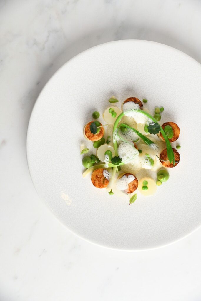 A plated dish, The Royal Crescent Hotel & Spa