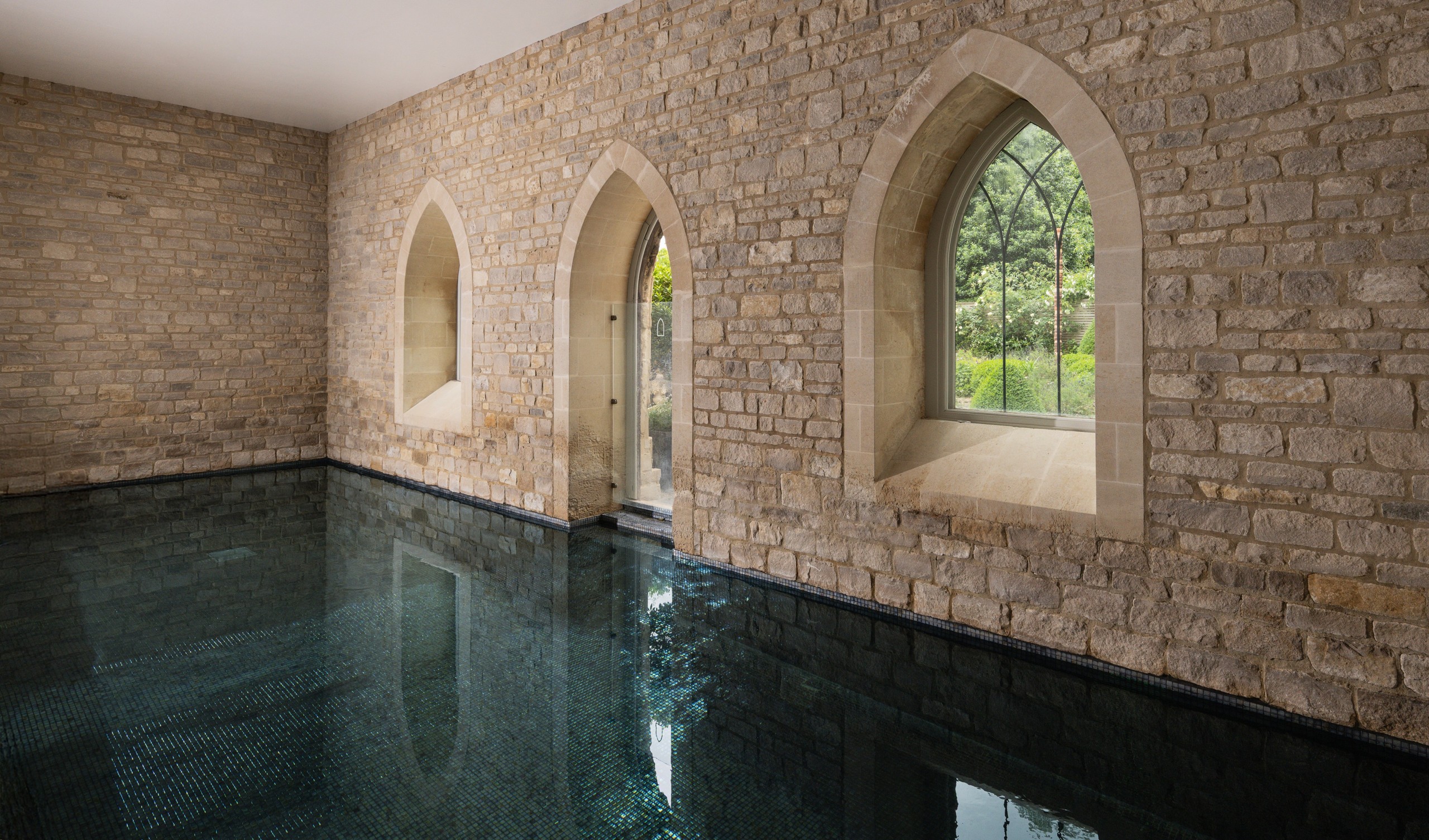 The spa pool in the Bath House, The Royal Crescent Hotel & Spa