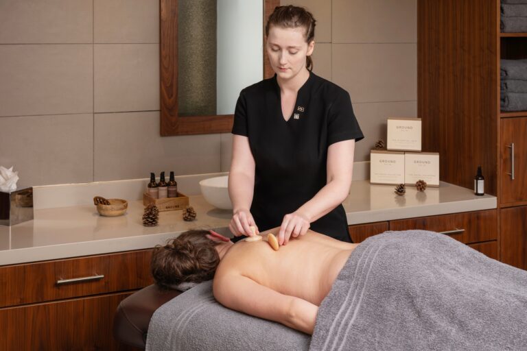 A massage in the spa, The Royal Crescent Hotel & Spa