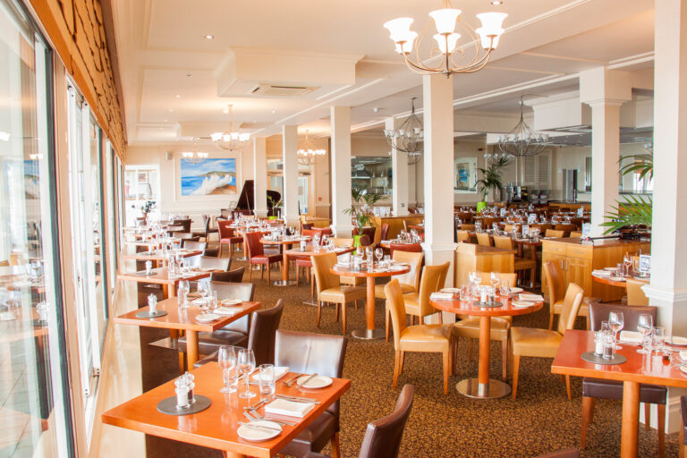 Beachfront restaurant