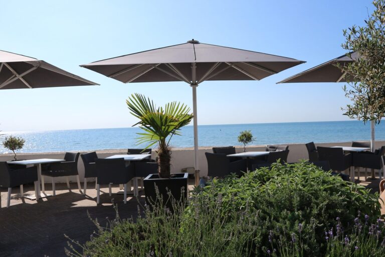 Beach terrace