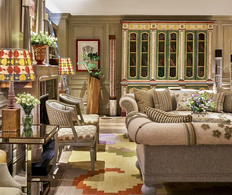 The library, The Soho Hotel