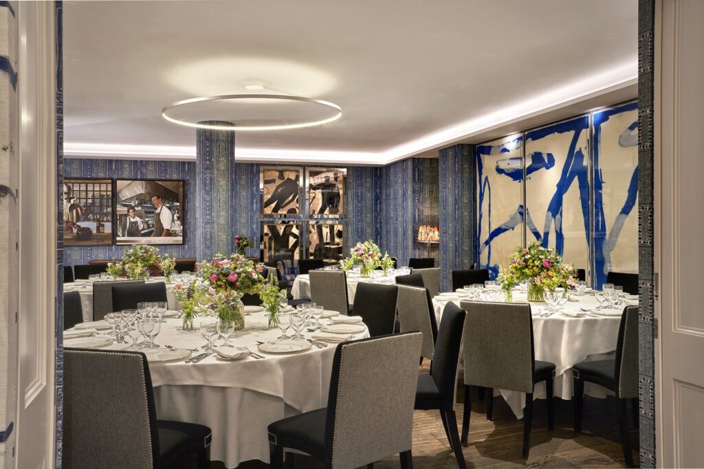Rooms for the ceremony and the reception