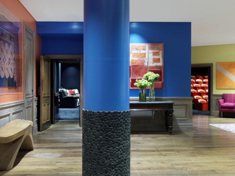 The foyer beside the screening room, The Soho Hotel