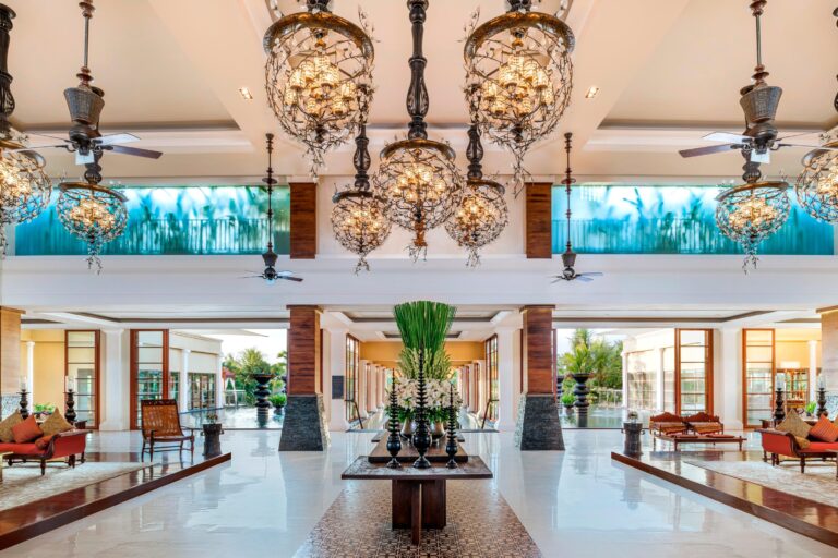 The lobby, The St. Regis Bali Resort