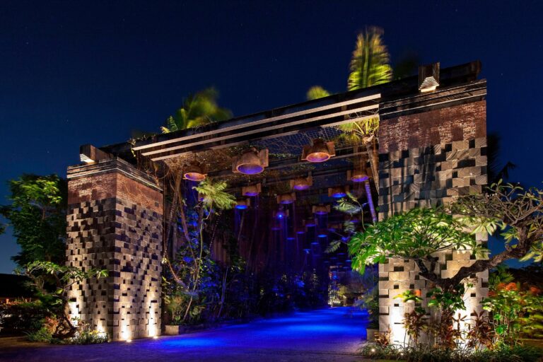 The rainforest gate, The St. Regis Bali Resort