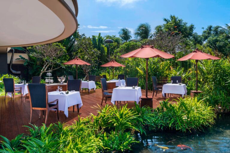 Gourmand Deli terrace, The St. Regis Bali Resort