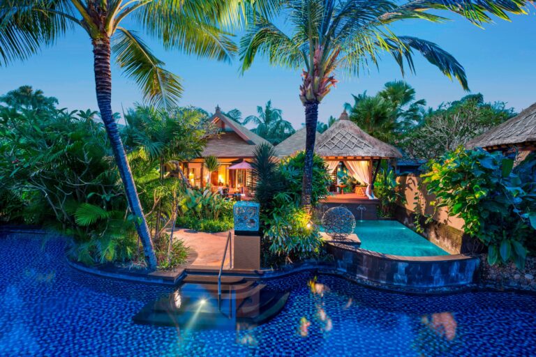 A pool villa with saltwater lagoon access, The St. Regis Bali Resort