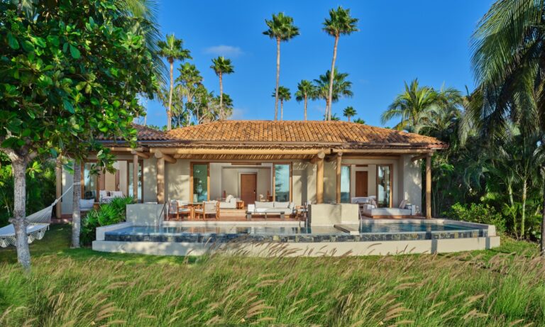 A villa with a private pool set in gardens, The St. Regis Punta Mita Resort