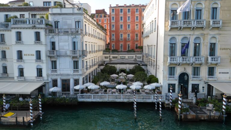The Ginori Terrace seen from the Grand Canal, The St. Regis Venice