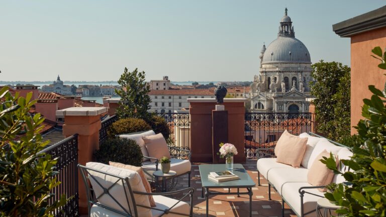 The Roof Garden Suite terrace, The St. Regis Venice