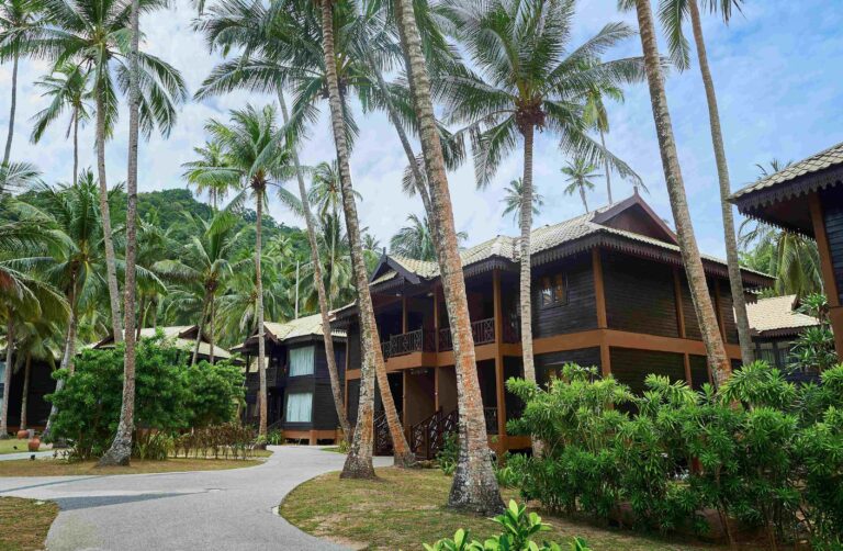 Ocean Front Suite among the coconut palms, The Taaras Beach and Spa Resort