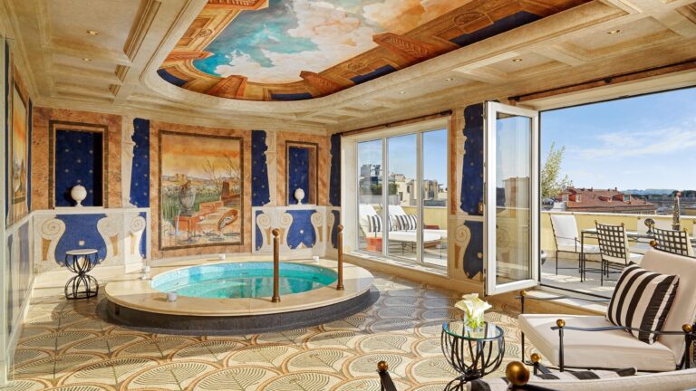 Villa la Cupola — The Bedroom, The Westin Excelsior Rome